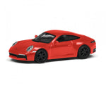 1:87 Schuco Porsche 911 (992) Carrera Red - 452670400 - Roads And Rails