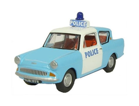 Oxford Diecast 1:76 Ford Ford Anglia Police 76105003 - Roads And Rails