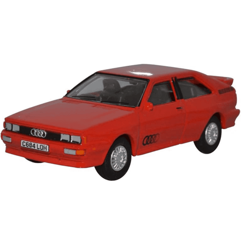 Oxford Diecast 1:76 Audi Quattro Tornado Red 76AQ001 - Roads And Rails