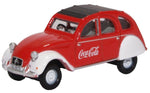 Oxford Diecast 1:76 Citroen 2CV Coca Cola 76CT007CC - Roads And Rails