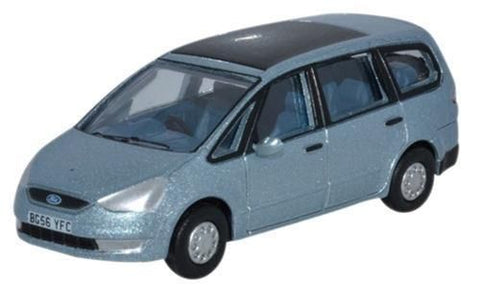 Oxford Diecast 1:76 Ford Galaxy Ice Blue 76FG001 - Roads And Rails