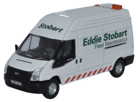 Oxford Diecast Eddie Stobart Fleet Maintenance Ford Transit LWB High Van 76FT021 - Roads And Rails