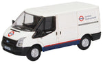 Oxford Diecast London Underground Ford Transit SWB Low Roof 76FT031 - Roads And Rails