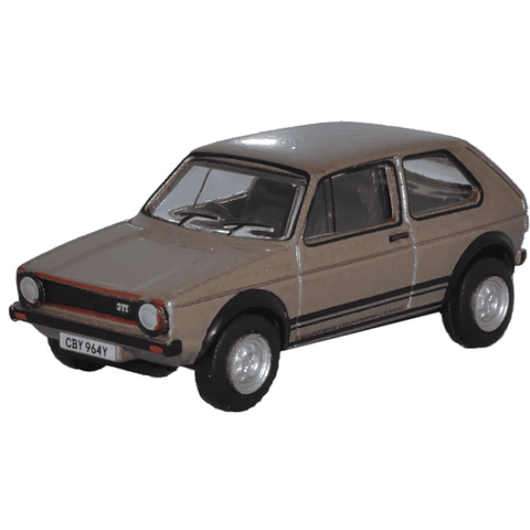 Oxford Diecast 1:76 VW Golf GTI Diamond Copper Brown 76GF006 - Roads And Rails