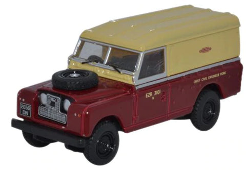 Oxford Diecast 1:76 Land Rover Series II British Rail 76LAN2014 - Roads And Rails