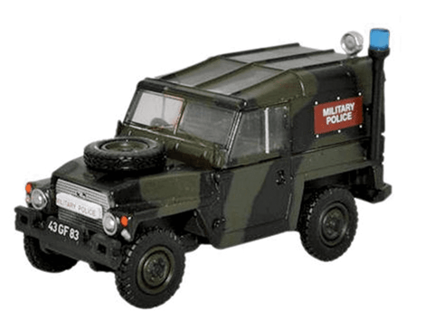Oxford Diecast 1:76 Army Land Rover 1/2 Ton Lightweight Military Police 76LRL002 - Roads And Rails