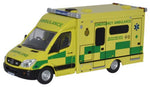 Oxford Diecast 1:76 Mercedes Ambulance Wales 76MA001 - Roads And Rails