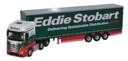 Oxford Diecast 1:76 Mercedes Actress MP4 GSC Curtainside Eddie Stobart 76MB001 - Roads And Rails