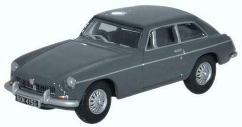 Oxford Diecast 1:76 MGB GT Grampian Grey 76MGBGT002 - Roads And Rails