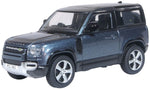Oxford Diecast 1:76 Land Rover New Defender 90 Tasman Blue 76ND90002 - Roads And Rails