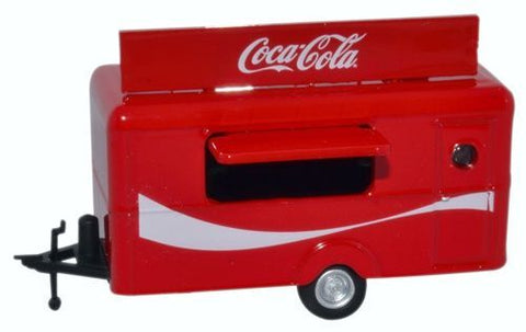 Oxford Diecast 1:76 Mobile Trailer Coca Cola 76TR015CC - Roads And Rails