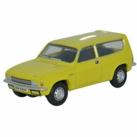 Oxford Diecast 1:76 Austin Allegro Citron Yellow 76ALL001 - Roads And Rails