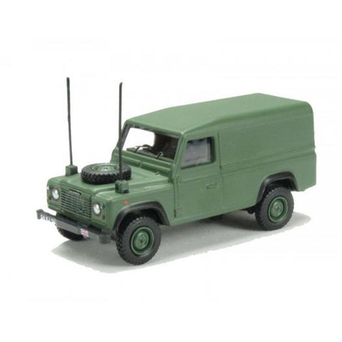 Oxford Diecast 1:76 Army Land Rover Defender Green 76DEF003 - Roads And Rails