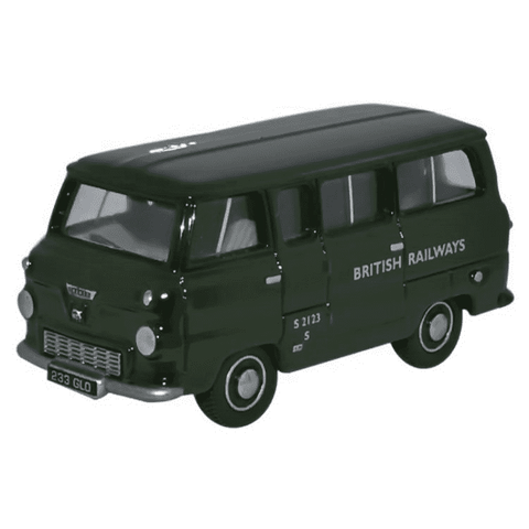 Oxford Diecast 1:76 Ford 400E Minibus British Railways 76FDE002 - Roads And Rails