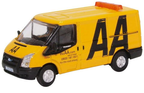 Oxford Diecast 1:76 AA Ford Transit Van (Low Roof) 76FT033 - Roads And Rails