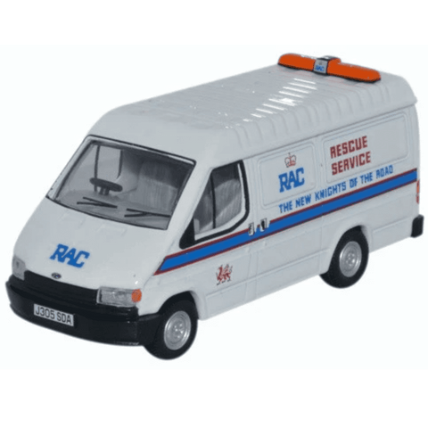Oxford Diecast 1:76 Mk3 Ford Transit Van RAC 76FT3006 - Roads And Rails