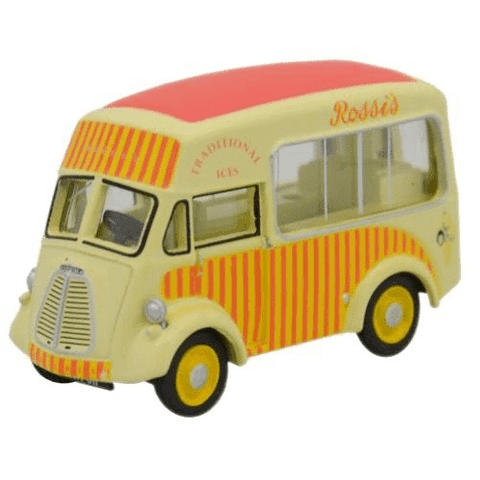 Oxford Diecast 1:76 Morris J Ice Cream Van Rossi's 76MJ003 - Roads And Rails