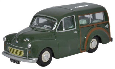 Oxford Diecast 1:76 Morris Minor Traveller Almond Green 76MMT008 - Roads And Rails
