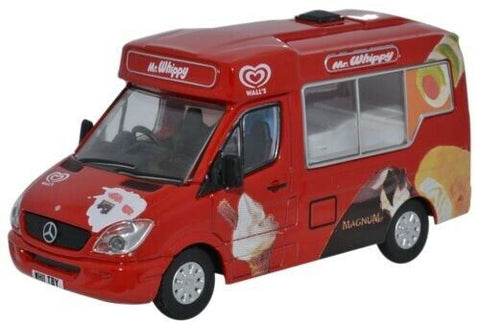 Oxford Diecast 1:76 Whitby Mondial Ice Cream Van Walls 76WM001 - Roads And Rails