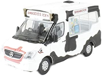 Oxford Diecast 1:76 Whitby Mondial Ice Cream Van Dimaschios 76WM005 - Roads And Rails