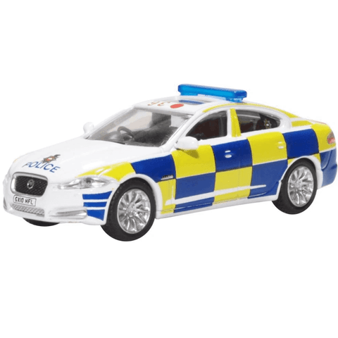 Oxford Diecast 1:76 Jaguar XF Surrey Police Car 76XF008 - Roads And Rails