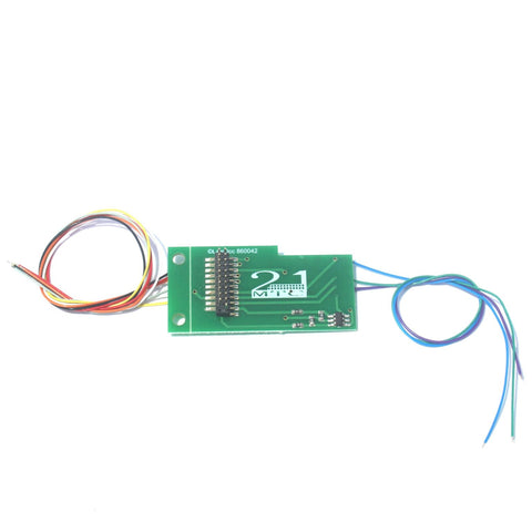 21 Pin Socket With Wires And Solder Tabs - Roads And Rails