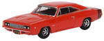 Oxford Diecast 1:87 Dodge Charger 1968 Red 87DC68001 - Roads And Rails