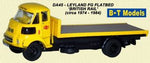 B-T Models Leyland FG Leyland FG Flatbed 'British Rail' Circa 1974-84 DA45 - Roads And Rails