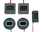 Five Mixed Bass Enhanced And Megabass DCC Sound Speakers (4 ohm) - Roads And Rails