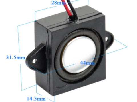 20x40mm 8 Ohm Speaker For Hornby TTS Sound Decoders – Fits Class 20, 31, 37, 47