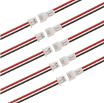 5x Micro Plugs And Sockets (2 Pin) - Roads And Rails