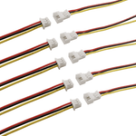 5x Micro Plugs And Sockets (3 Pin) - Roads And Rails