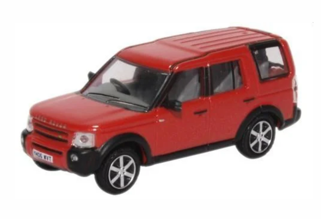 Oxford Diecast 1 76 Land Rover Discovery 3 Rimini Red Metallic