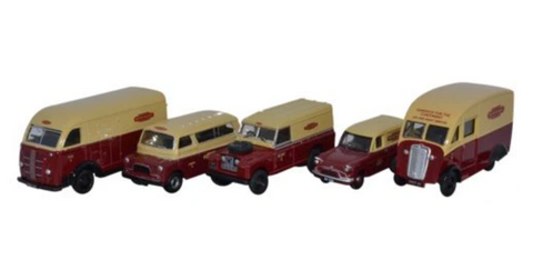 Oxford Diecast 1:76 5 Piece British Rail Set 76SET34 - Roads And Rails