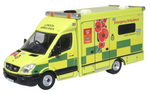 Oxford Diecast 1:76 Mercedes Ambulance London Remembrance Day 76MA007 - Roads And Rails