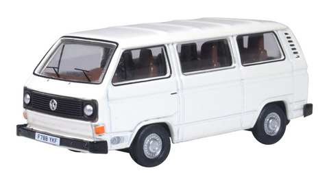 Oxford Diecast 1:76 VW T25 Bus Pastel White 76T25010 - Roads And Rails