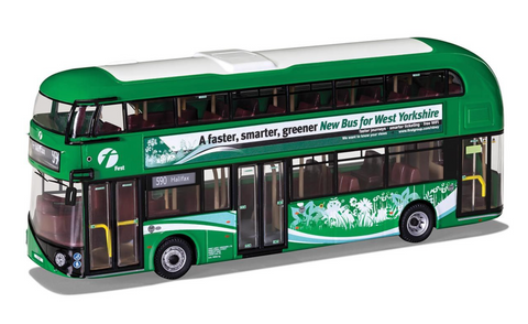 Corgi Diecast Wrightbus New Routemaster West Yorkshire, LT61 BHT Route 590 Halifax OM46635 - Roads And Rails