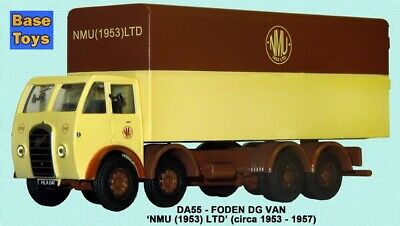 B-T Models Foden DG Van Northern Motor Utilities DA55 - Roads And Rails