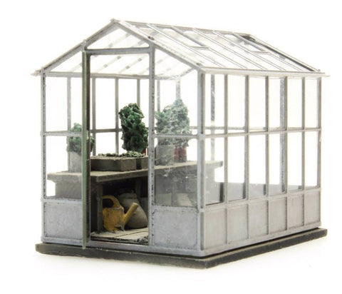 ArtiTec Green House (Painted) - Roads And Rails