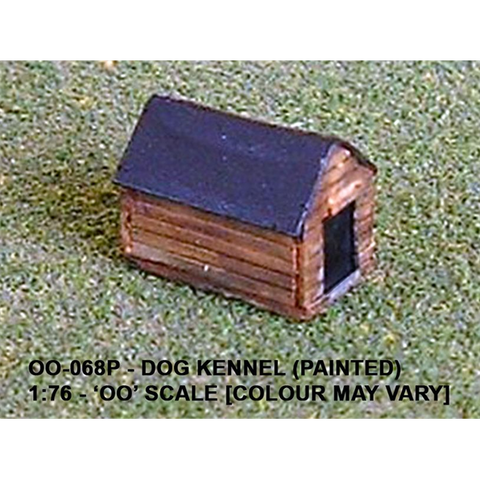 Unit Models Dog Kennel, Painted 00-068P - Roads And Rails