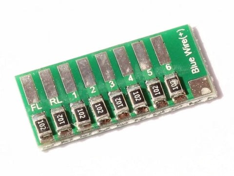 Resistor Board For LED Lighting - Roads And Rails